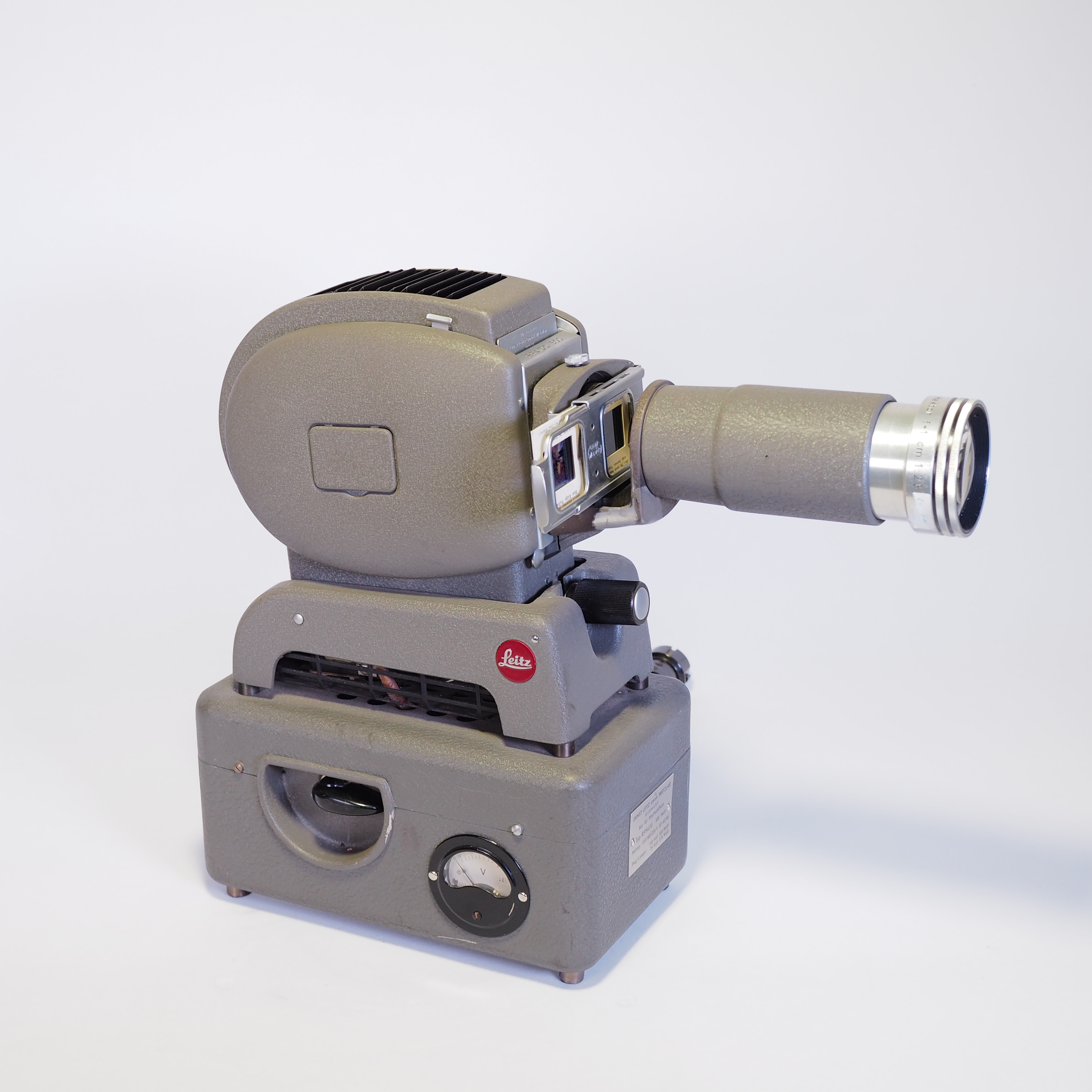 老式德国莱茨幻灯机左右切换