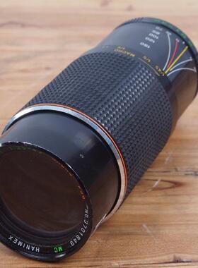 中古C/Y 接口 hanimex 70-210mm 4-5.6 长焦镜头 macro微距 绿字