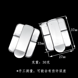 高尔夫台球杆盒木盒锁扣锌合金箱包锁扣五金配件木箱方锁扣