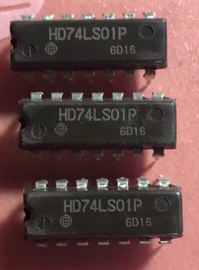 HD74LS01P DIP-14 正品集成电路IC芯片