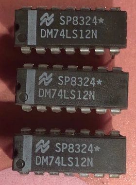 DM74LS12N DIP-14 正品集成电路IC芯片