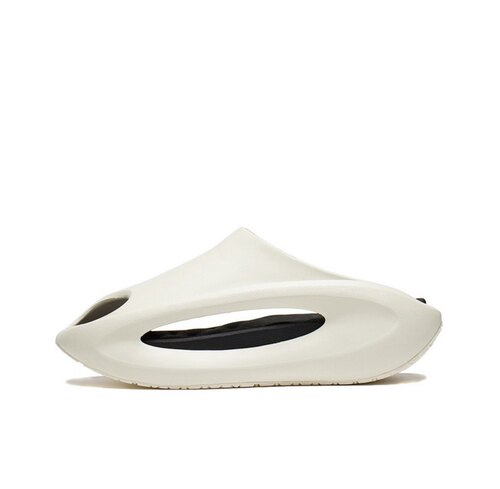 中国李宁2025云游SLAY拖鞋休闲运动百搭情侣增高凉拖 AZSV021-3