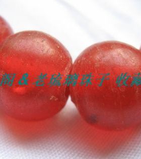 手工时尚风老琉璃珠子