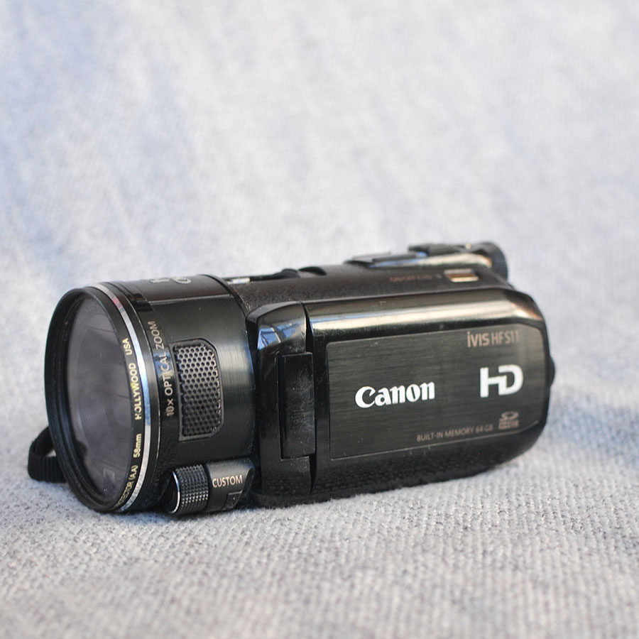 Canon/佳能 HF S11手持摄像机复古色彩dv翻转屏幕