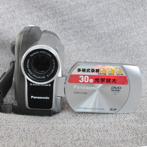 松下家用dvd摄像机复古色彩
