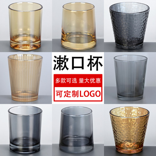 透明玻璃漱口杯专用酒店牙杯定制