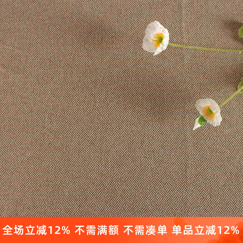 仿麻布质感茶具拍照摆拍摄影道具背景布景装饰食品纯色拍摄背景布