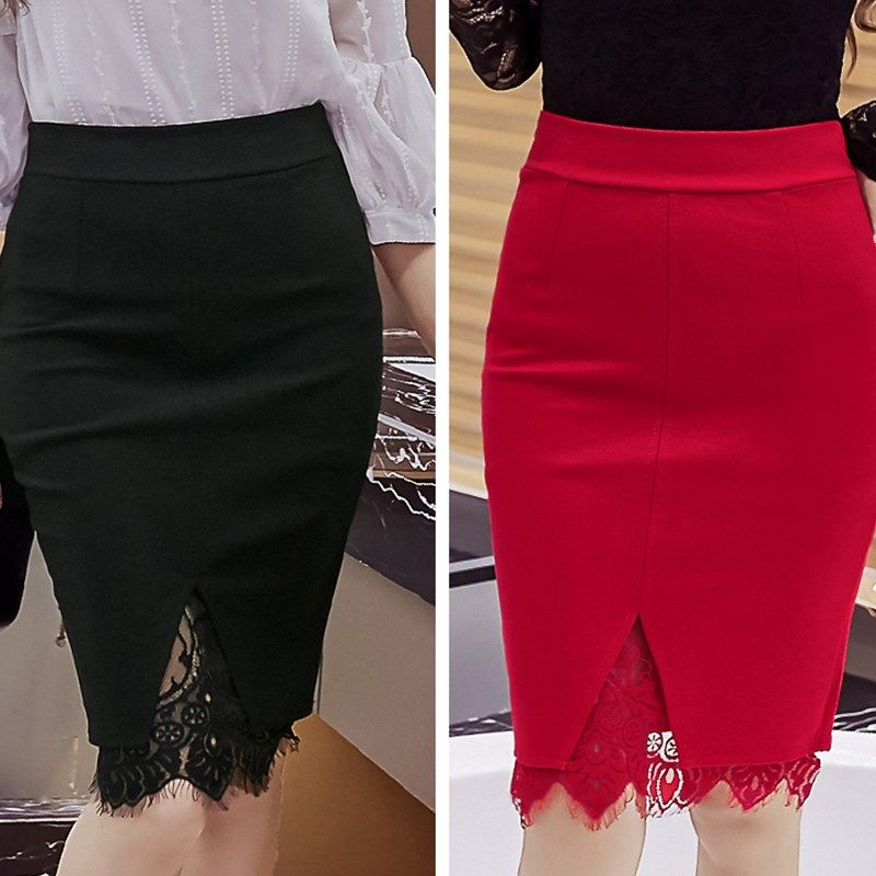 Plus Size Skirt Women 2020 Fashion OL Office Pencil Skirts裙在類目 女裝/女士精品, 半身裙中 - 來自Buy2taobao.com提供專業的淘寶代購服務