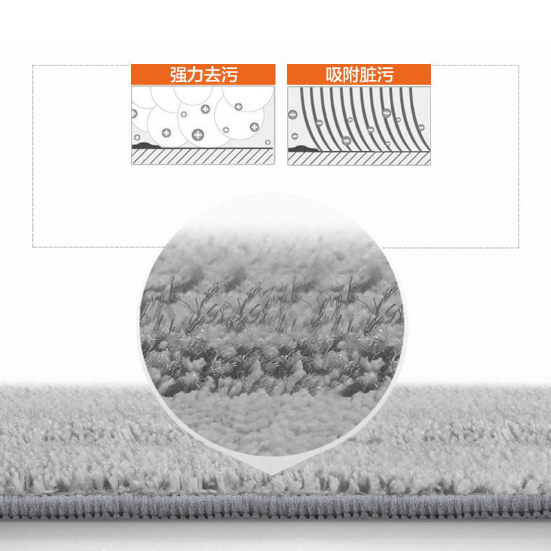 大卫Z9免手洗平板拖把拖布头(拍下前联系客服）