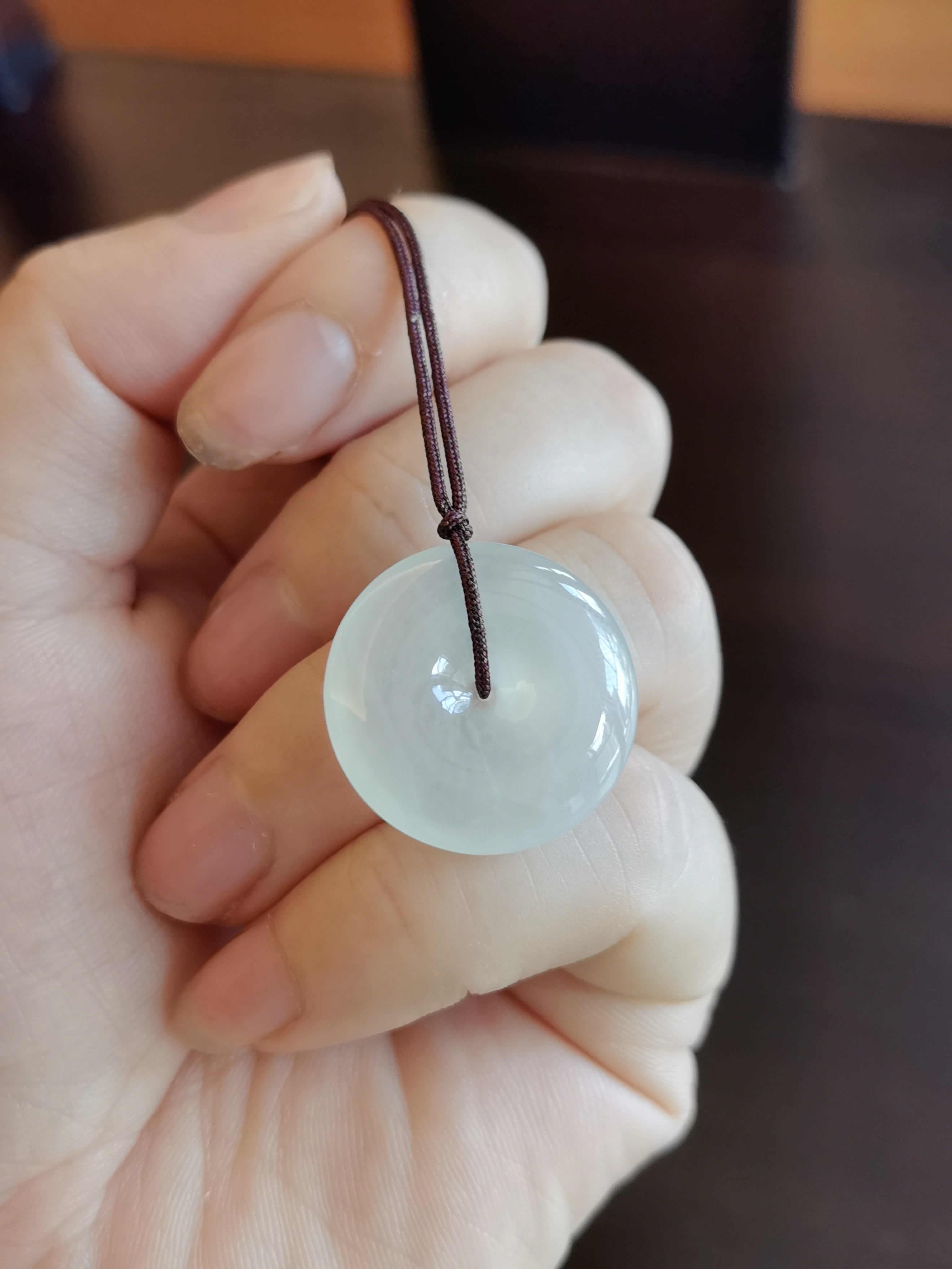 天然翡翠吊坠女款小挂件缅甸玉坠送孩子送妈妈礼物戴玉保平安