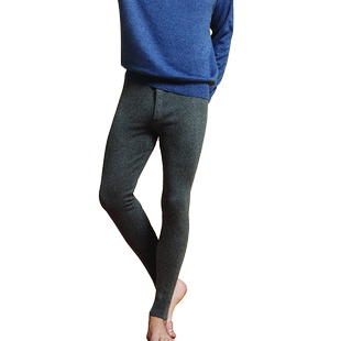 日神羊绒裤男山羊绒加厚保暖冬季高端中老年羊毛针织打底裤正品