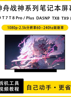 神舟战神T7 T8 Pro/Plus DA5NP TX8 TX9 笔记本原装高清IPS液晶屏