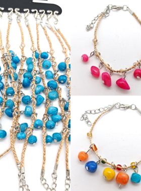 景区夜市地摊波西米亚手工编织