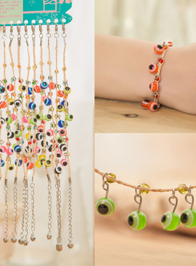 旅游景点民族风饰品拉菲草手链