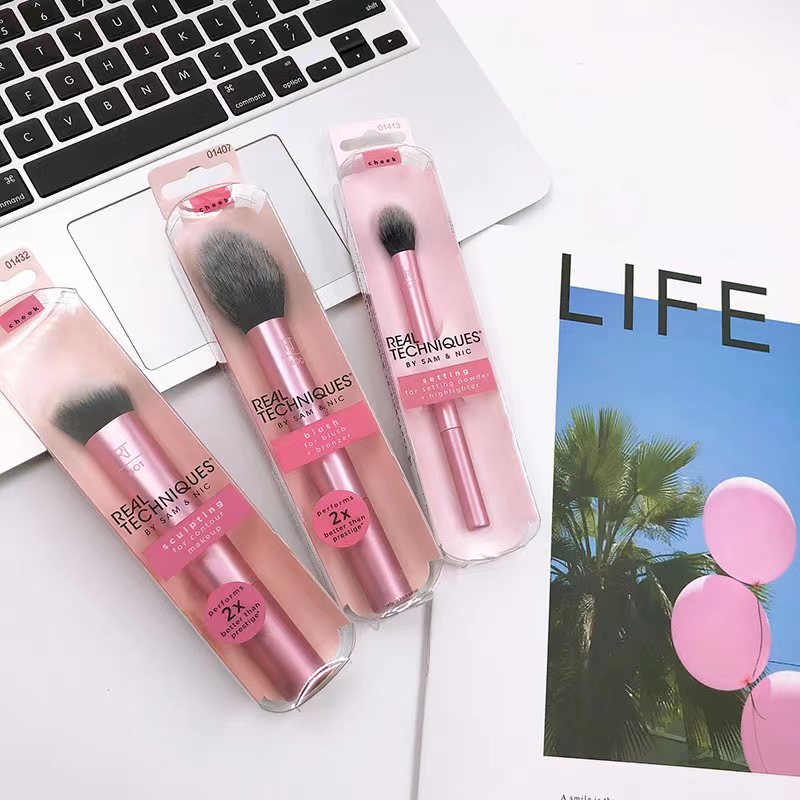 RT眼影刷散粉刷腮红刷眼影刷遮瑕刷修容刷高光刷real techniques