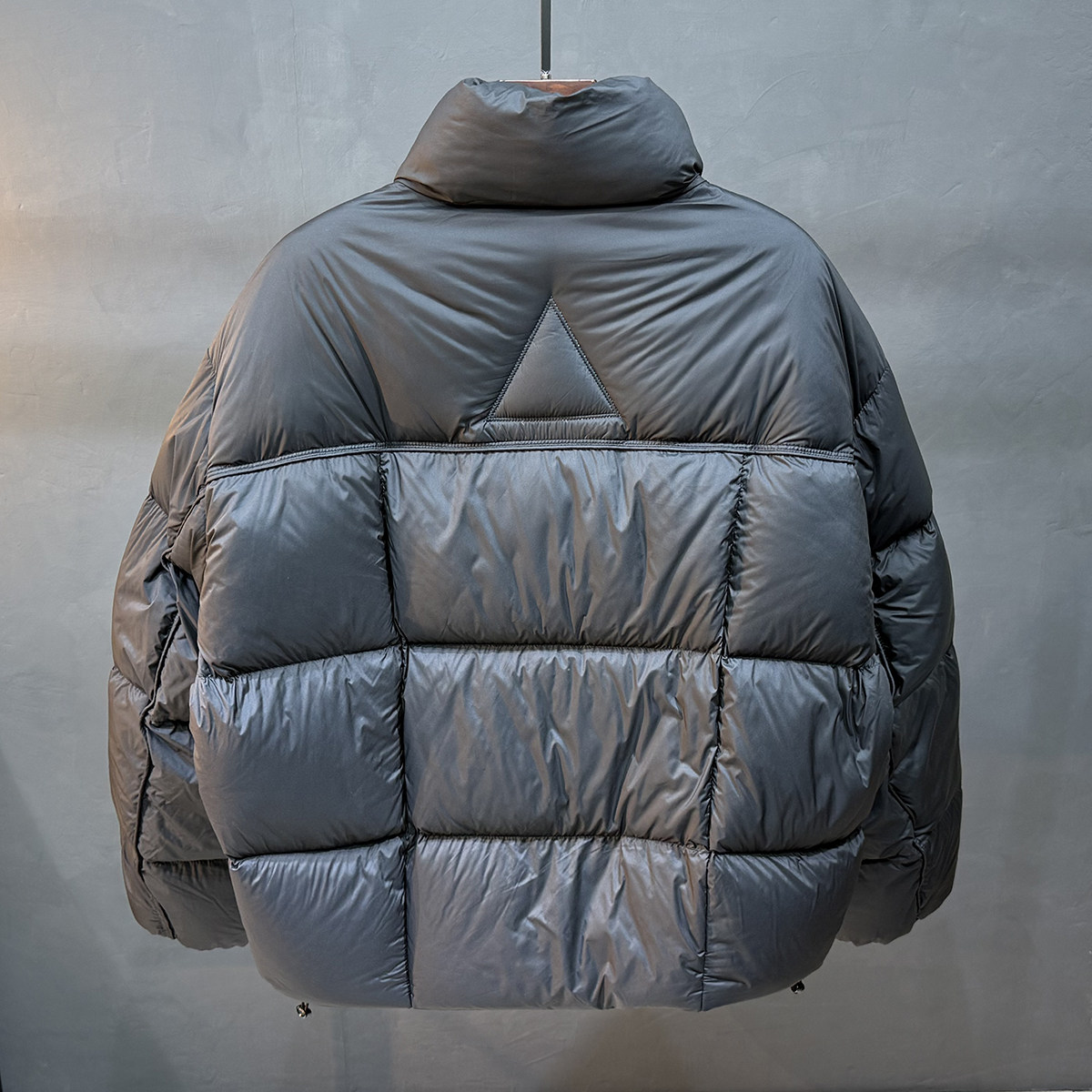 冬季新款90绒立领羽绒服男时尚潮牌面包服夹克保暖鸭绒上衣外套潮