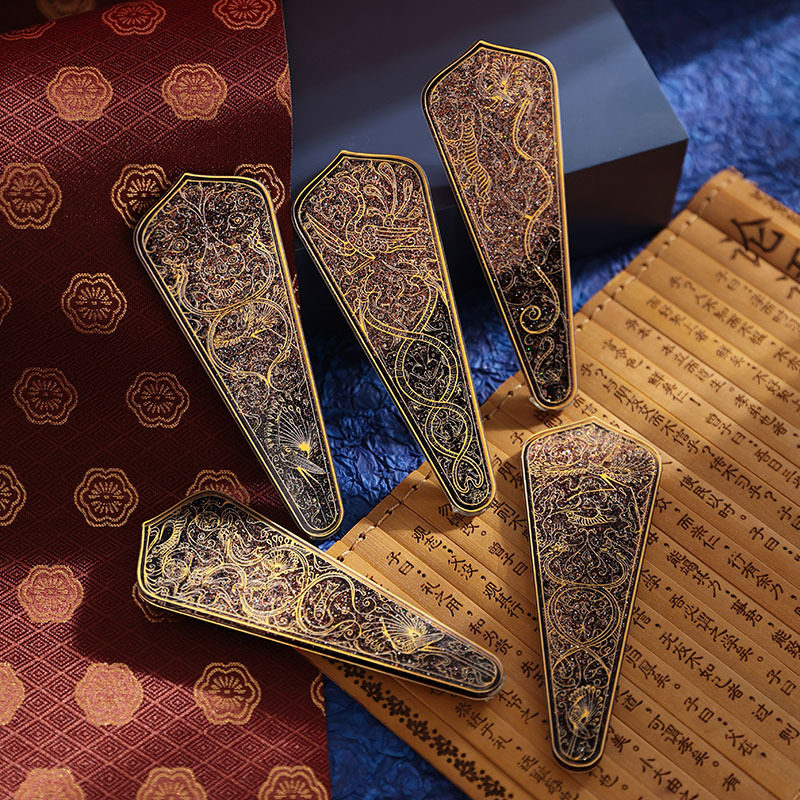 海昏侯君金属书签古典中国风高档精致复古风历史文创小物件礼盒,文具电教/文化用品/商务用品,书签,淘宝优惠券,粉丝福利购,淘宝优惠卷
