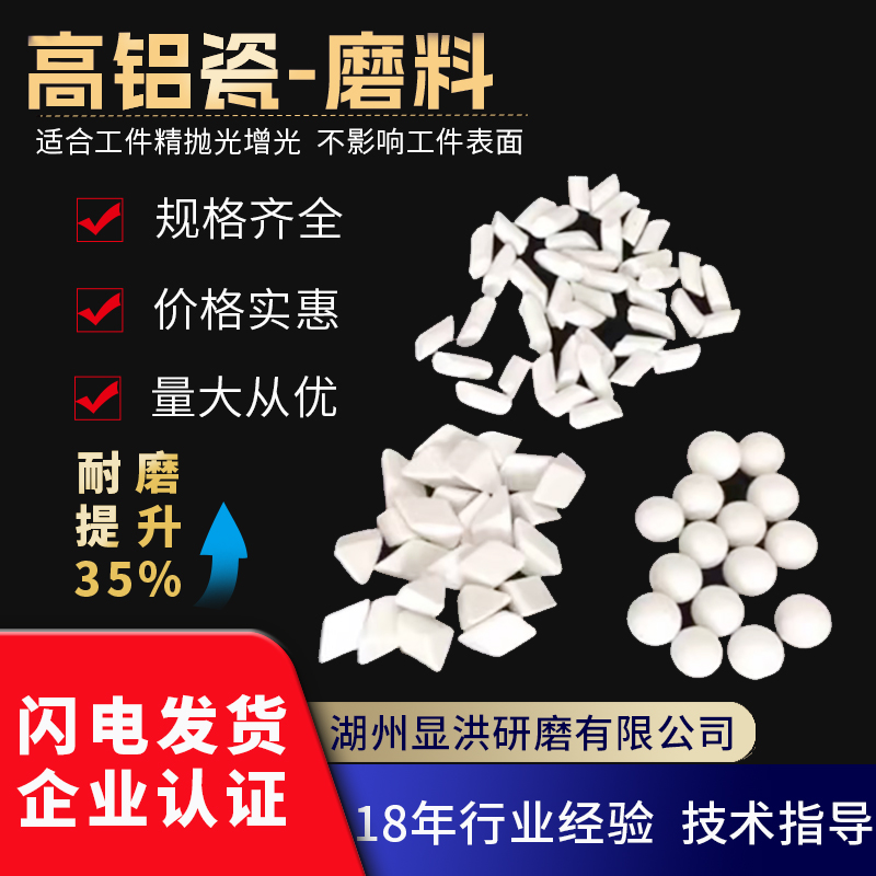高铝瓷磨料显洪研磨精抛光磨料