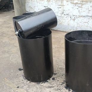 小麦田镇压器 压地滚子草坪压地轮 手扶式镇压轮压平压实机整平器