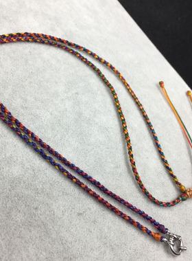 原创纯银长短不掉色佛牌链