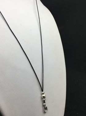 不掉色防水纯银原创佛牌链