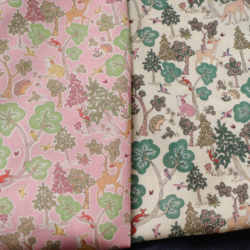 英国服装碎花布料面料