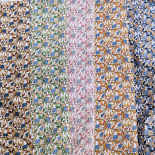 彼得兔Liberty面料布料利伯缇日本限定连衣裙女装数码印花纯棉