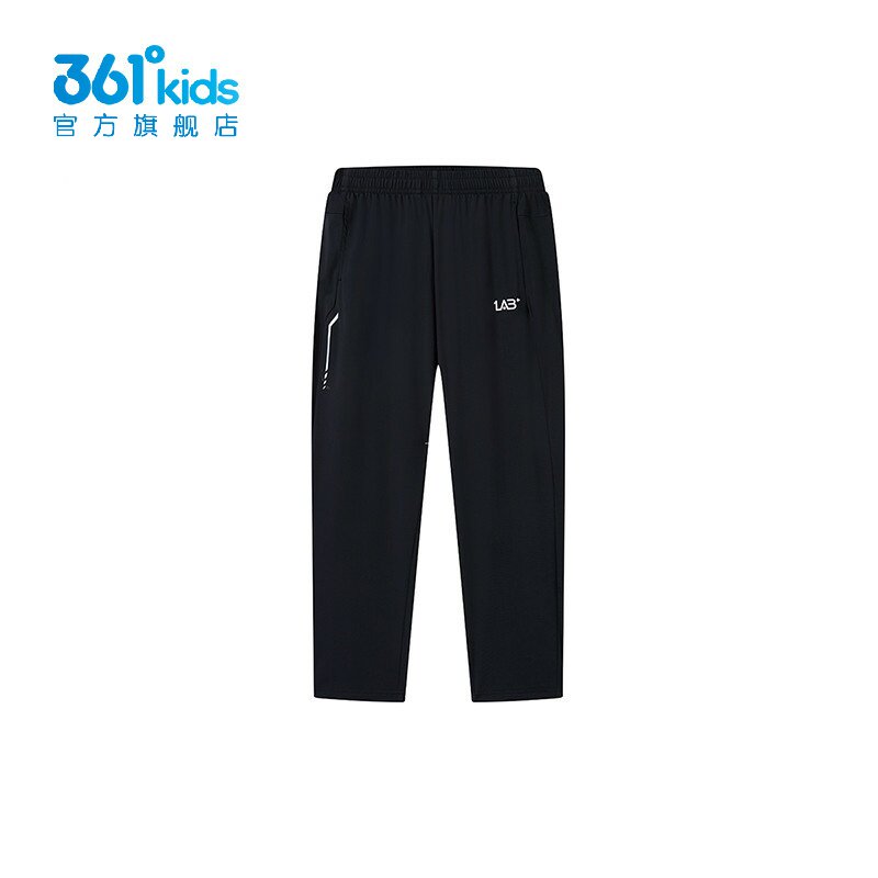 361°男童针织长裤速干新品2025夏敞口中大童冰感运动裤K52521512图片