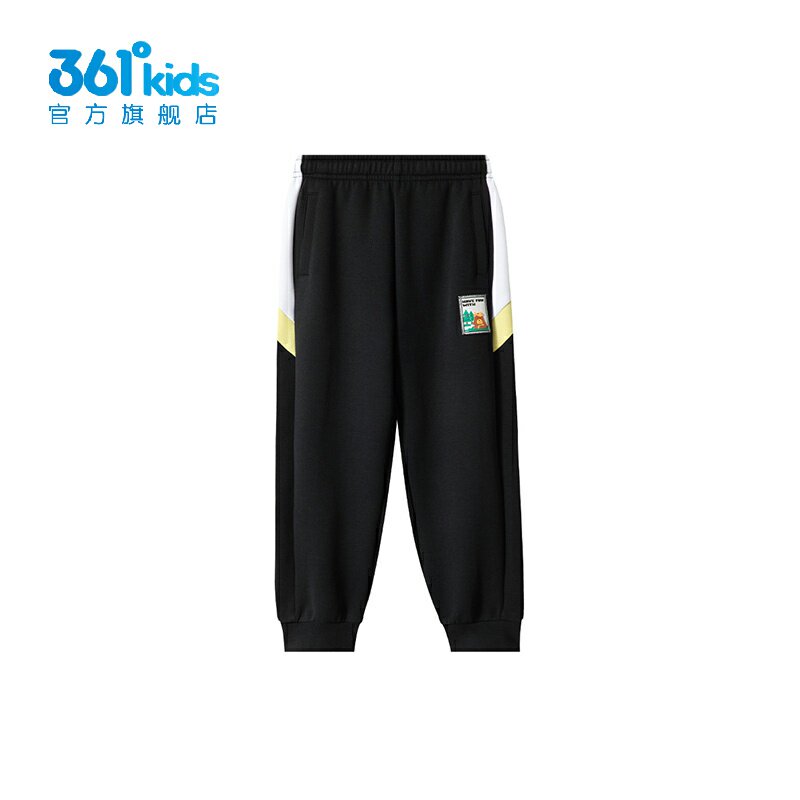 361°男童针织长裤束脚新品秋春季卫裤中小童运动裤K52434505图片