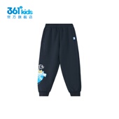 361°男童针织长裤 K52444507 中小童束脚运动裤 印花新品 2024冬卫裤