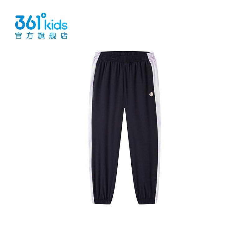 361°女童速干九分裤束脚新品裤子