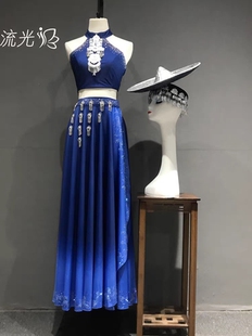 第十三届桃李杯张心妍花腰傣傣族组合舞蹈服装头饰艺考舞蹈