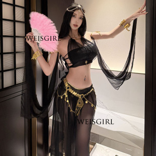 异域风情性感印度舞姬小胸cosplay希腊女神敦煌服装埃及艳后舞娘