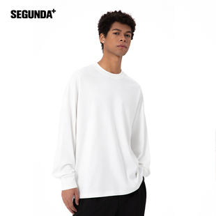 德国技术保暖微抓绒宽松休闲圆领长袖 液氨丝光发热 SEGUNDA
