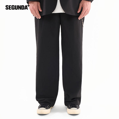 SEGUNDA+精纺美利奴羊毛休闲西裤