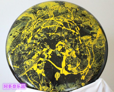 美国进口制造乐器 Handpan 16“12音手碟Eb Dorian调 钢鼓 钢舌鼓