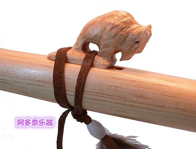 美国进口乐器 印第安笛 D小调 地道美洲土著风格长笛手工制作正品
