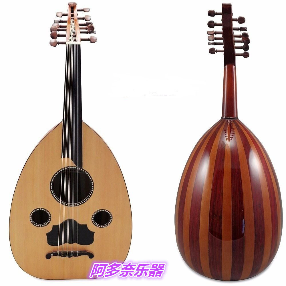 美国进口 埃及乌德琴 专业Oud 中东鲁特琴 吉他祖先 配有硬质琴盒