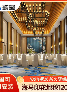 海马尼龙地毯星级酒店过道台球厅