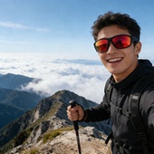 户外登山徒步偏光护目太阳镜防紫外线墨镜骑行防风水银镜片超酷镜