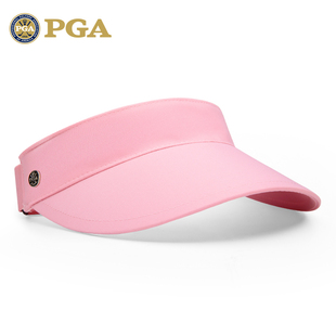 美国PGA高尔夫帽子女球帽空顶高尔夫帽透气无顶帽吸汗内里可调节