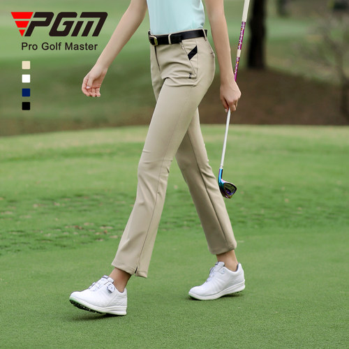 韩国高尔夫女裤喇叭运动防水球裤