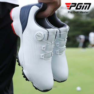 宽版 休闲运动鞋 旋钮鞋 PGM 透气防滑golf鞋 男款 带男鞋 高尔夫球鞋
