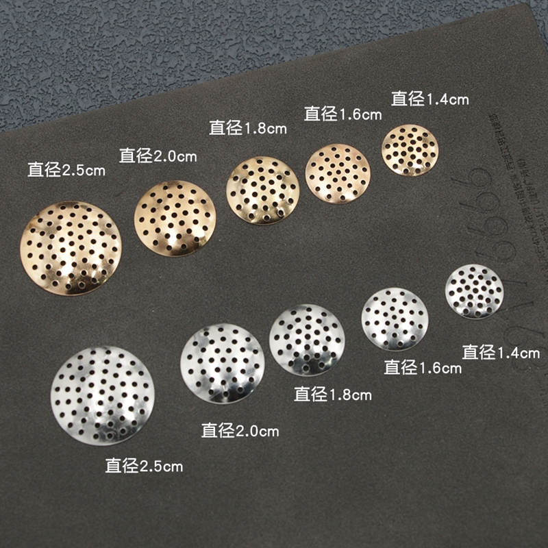 金属穿孔胸针diy饰品配件材料