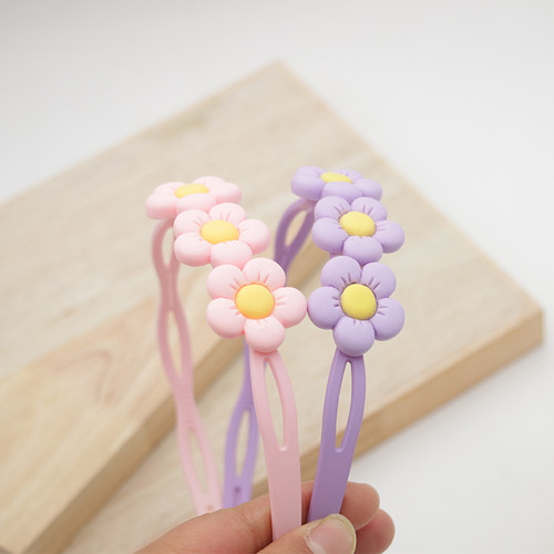 发箍女童百搭塑料带齿防滑发饰品