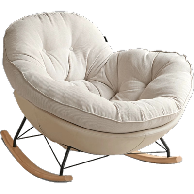 源氏木语百伦沙单人沙发椅摇摇椅