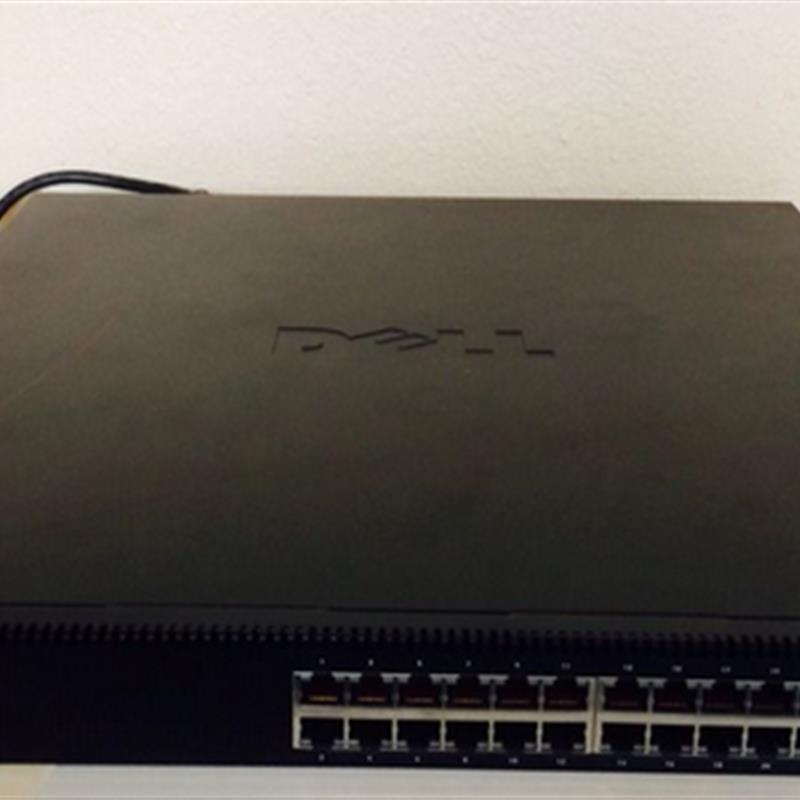 戴尔PowerConnect 7024p 24x1000base-t PoE端口4x SFP