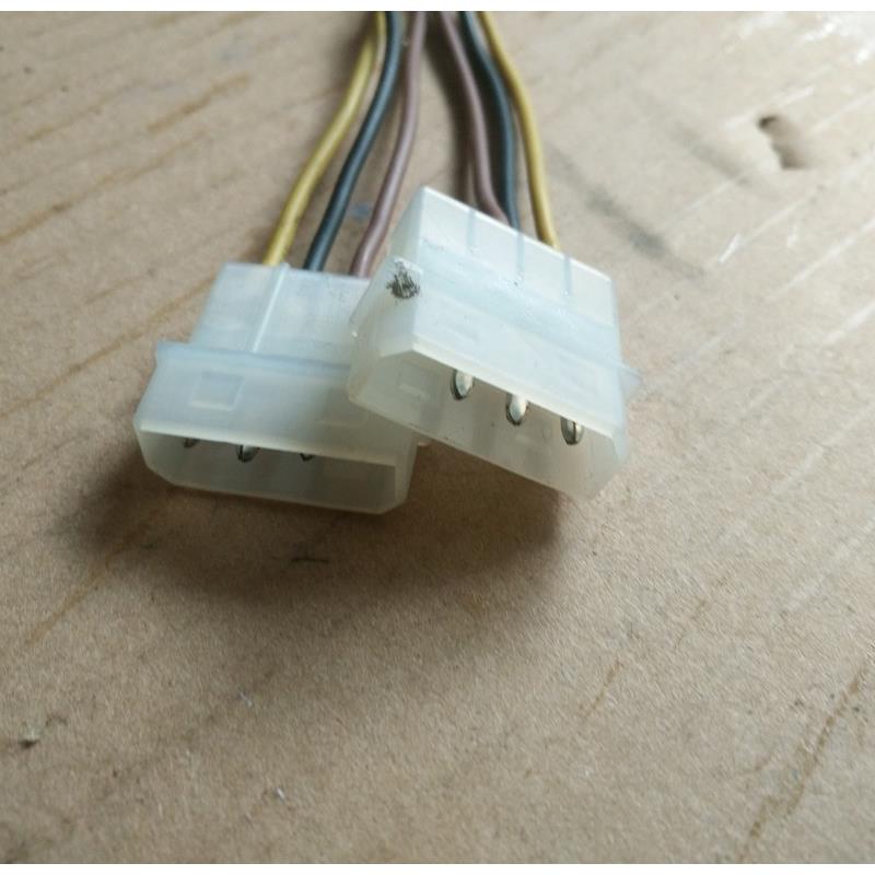 显卡6PIN电源线 双4PIN/IDE转6PIN显卡供电接口 显卡转接头IDE转6