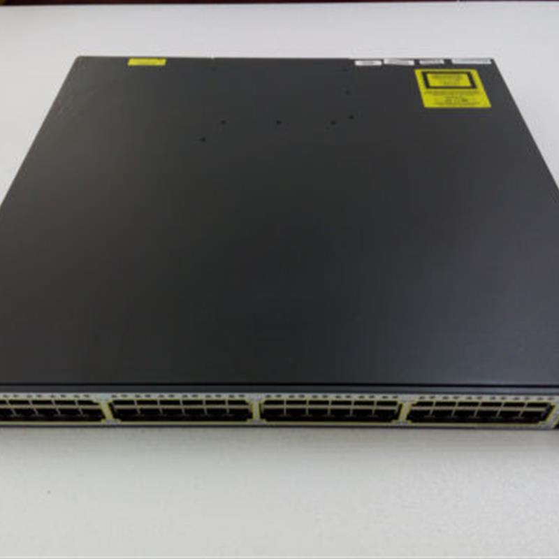 Cisco WS-C3750E-48TD 思科48口千兆+2口万兆企业级交换机 成色新