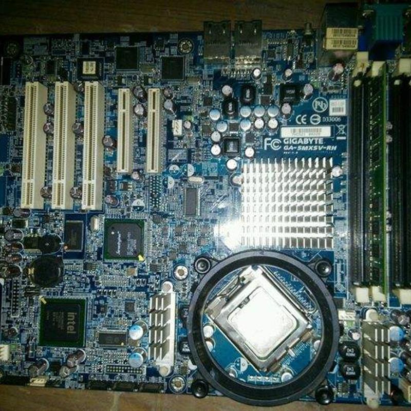 Gigabyte/技嘉 GA-5MXSV-RH intel 3000 单775 XEON 服务器主板.